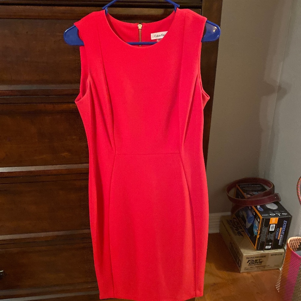 Pink Calvin Klein Dress
